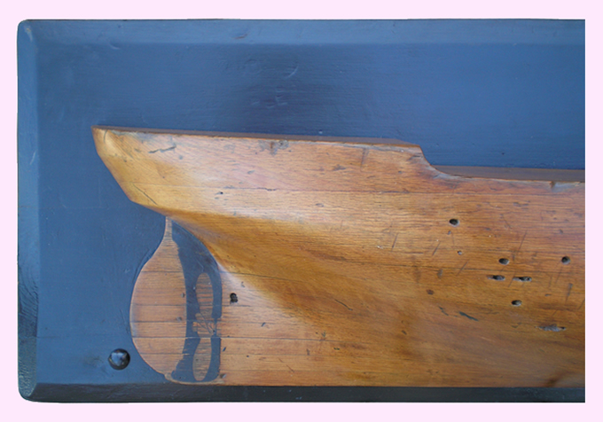 The 'Dalrymple' Half Hull Stern Close